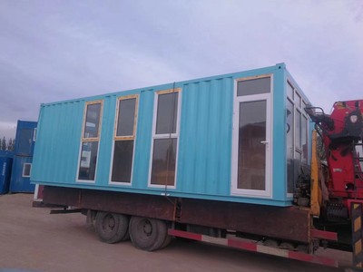天门快拼集装箱安装 住人集装箱活动房